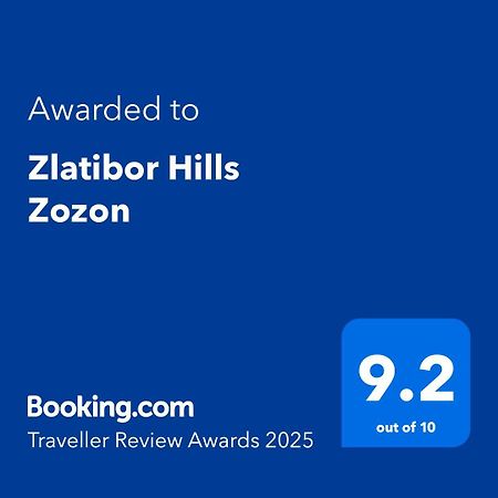 Zlatibor Hills Zozon Lägenhet Exteriör bild